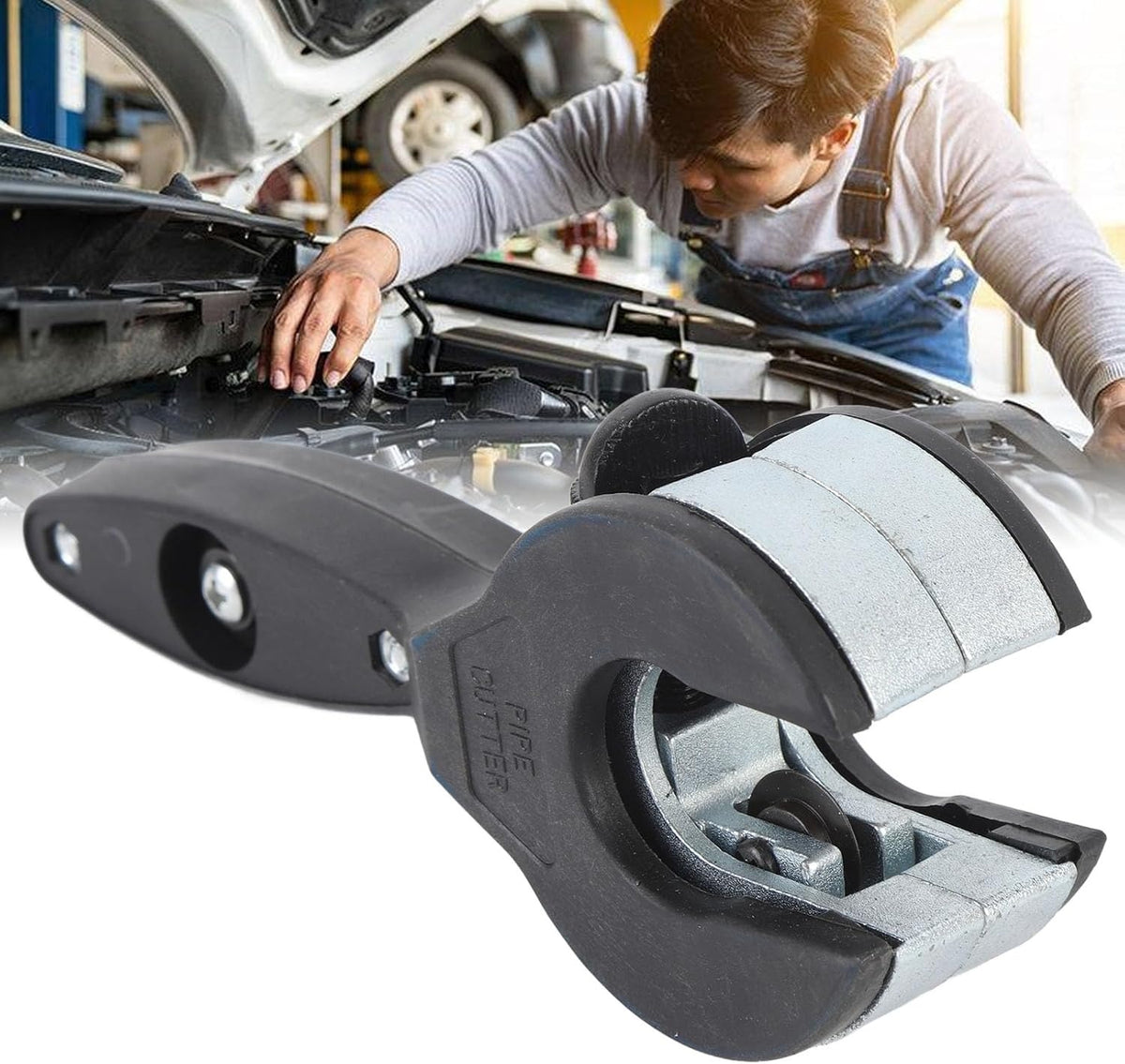 Ratcheting Pipe Cutter